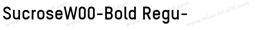 SucroseW00-Bold Regu字体转换